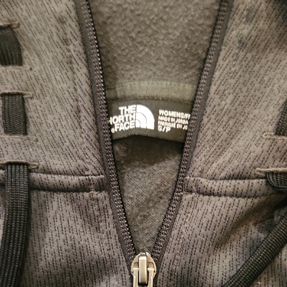 The North Face Women's Black Hoodie Jacket - Picture 2 of 2